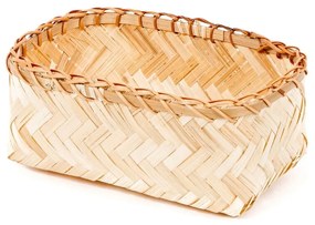 Súprava 3 úložných bambusových košíkov Compactor Natural Bamboo