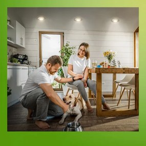 Briloner 7588032-SADA 3xLED kúpeľňové podhľadové svietidlo KLIRA 1xLED/4,9W/230V IP44 chróm