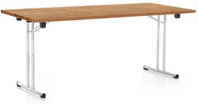 Skladací stôl 180 x 80 cm, dub kraft