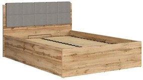 Čalúnené čelo k posteli BRW Tetrix 15 (sivá) . Vlastná spoľahlivá doprava až k Vám domov. 1098497