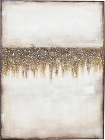 Ručne maľovaná nástenná dekorácia Abstract Fields