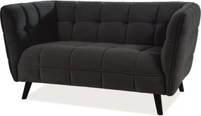 Pohovka II Carmine (čierna)