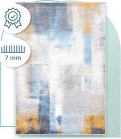 Koberec Agnella Soft Lyse sivý / popol