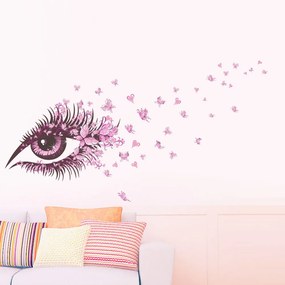 Veselá Stena Samolepka na stenu na stenu Motýlie oko