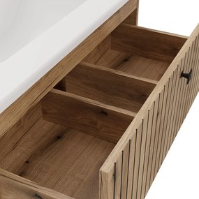 Závěsná skříňka pod umyvadlo TIGO 2S 80 cm dub evoke