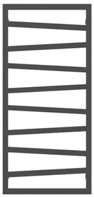 Terma Zigzag 1070x500 kombinovaný radiátor Heban Z8