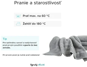 Detský uterák LINEA 30x50 cm modrý, 100% bavlna