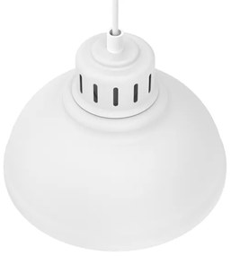 Luster na lanku SVEN 2xE27/15W/230V biela