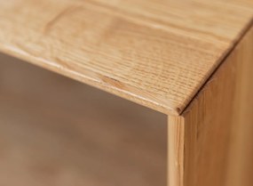 PROXIMA.store - Luxusná dubová vitrína - MODERN LOFT FARBA: dub