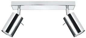 Sollux SL.0728 - Bodové svietidlo RING 2xGU10/10W/230V SLX0443