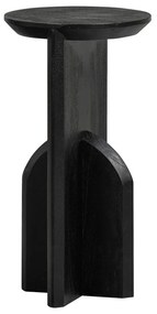 Okrúhly odkladací stolík z masívu akácie ø 30 cm Kioni – WOOOD