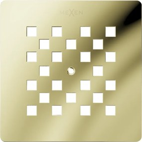 Mexen Stone+, krytka sifónu pre sprchovú vaničku, zlatá lesklá, 44910050