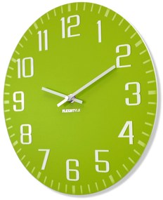 Dekorstudio Moderné nástenné hodiny Facile olivové