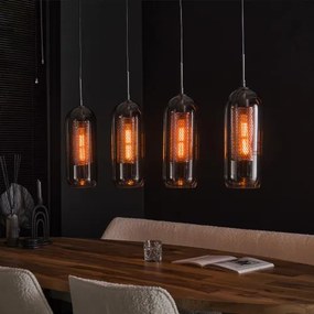 Luster 78-31 4L Smoke Glass  - Komfort-nábytok