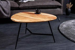 Dizajnový konferenčný stolík Machiko 60 cm akácia