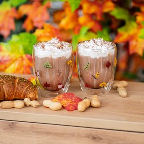 4Home Termo pohár Autumn Hot&Cool 350 ml, 2 ks