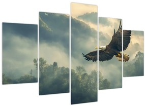 Obraz - Letiaci orol (150x105 cm)
