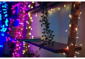 Twinkly TWS250SPP-TEU - LED RGBW Vonkajšia vianočná reťaz 250xLED 23,5m IP44 Wi-Fi