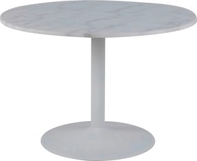 XXXLutz JEDÁLENSKÝ STÔL, biela, 110/110/75 cm P & B - Stoly - 001749055301