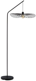 Toolight Toolight, stojaca lampa 183cm, 1xE27, APP1844-1F, čierna, OSW-07065
