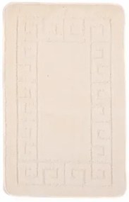 Kúpeľňový koberček MONO 1030 krémový 1613 1PC grécky
