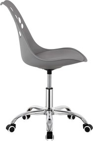 Otočná kancelárska stolička Springos HF0041 - sivá