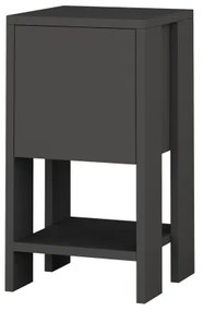 Nočný stolík EMA 55x30 cm antracit