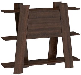 Regál Via 130-2D sonoma tmavý