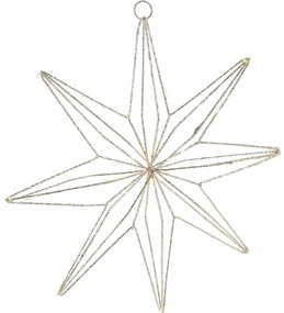 Vianočná závesná hviezda, 40 LED, 40 cm