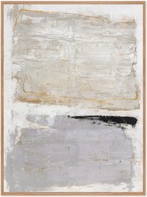 Ručne maľovaná nástenná dekorácia v drevenom ráme Scenario