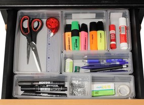 Curver Úložný box Sistema 1 - 7,5x7,5x5,0cm sivý