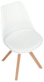 Kondela Štýlová otočná stolička, biela, ETOSA