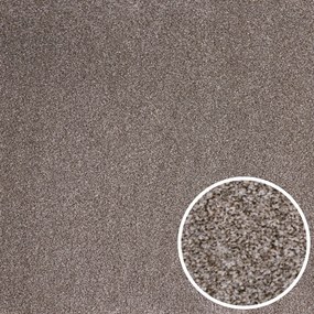 Condor Carpets, Metrážny koberec Prestige 492, na mieru, šíře 4m, hnedá, ab (mriežka), detská izba