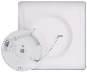 LED Stropné svietidlo FLORI LED/18W/230V 4000K čierna 29x29 cm