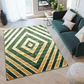 Kusový koberec Trekana zelený 140x200cm