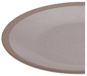 Kameninový dezertný tanier Clay, (fi) 18 cm, béžový