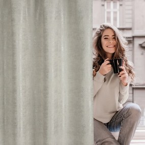 ZÁVES NA PÁSKE BLANKA 140X280 CM PRÍRODNÁ