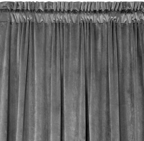 ZATEMŇOVACÍ ZÁVES NA PÁSKE ROSA 135X300 CM SIVÁ