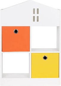 Regálová detská skrinka, domček pre deti, organizér