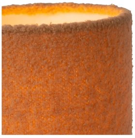 Lucide 10516/01/44 - Stolná lampa WOOLLY 1xE14/40W/230V oranžová