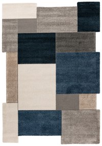 Obsession, Kusový koberec My Frisco 285 Blue, 160x230, modrá, obývacia izba