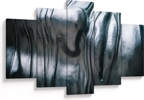 Obraz - Tvár z ocele (150x105 cm)