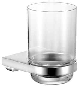 Keuco Collection Moll - Držiak s pohárom z číreho skla, chróm 12750019000