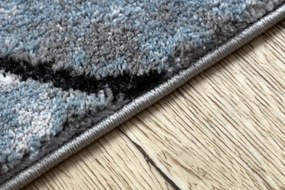 Koberec COZY 8873 Cracks jasný sivý/nebeský