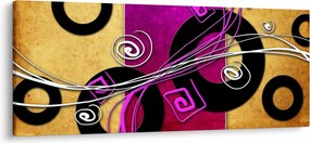 Obraz abstrakcie (120x50 cm)