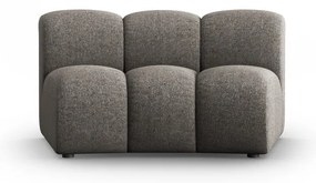 Tmavosivý modul pohovky (stredový diel) Lupine – Micadoni Home