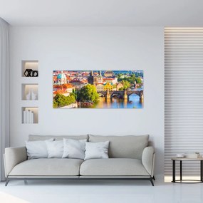 Obraz - Praha (120x50 cm)