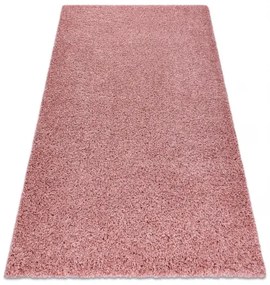 Koberec SOFFI shaggy 5cm svetlo ružová Veľkosť: 60x200 cm