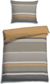 XXXLutz POSTEĽNÁ BIELIZEŇ, flanel, béžová, 140/200 cm Florella - Obliečky & plachty - 004388000401