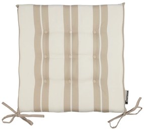 Vonkajší podsedák s výplňou a pruhmi Raphael - 40*40*3 cm